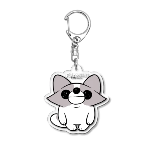 BASIC DOGGY Acrylic Key Chain