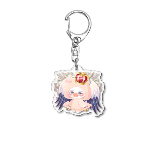 豚の神様 Acrylic Key Chain