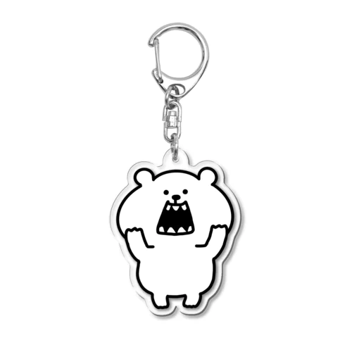 がおがおくまお Acrylic Key Chain