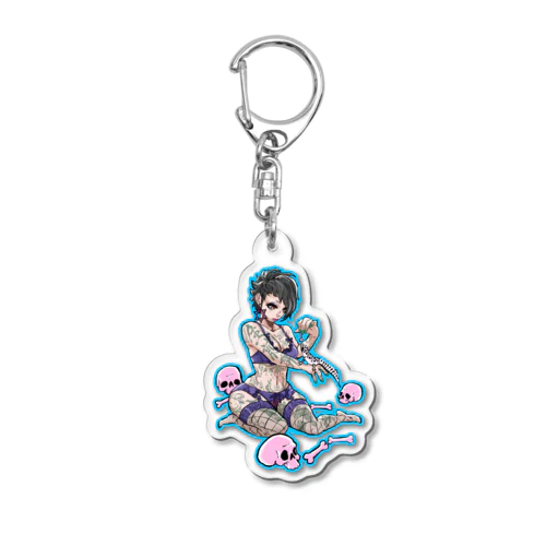 生前葬 爬周忌 Acrylic Key Chain