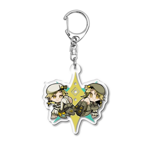 星の双子らのストラップ Acrylic Key Chain