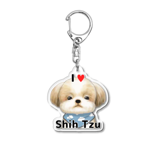 シー・ズー Acrylic Key Chain