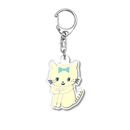 ねこちゃん１ Acrylic Key Chain