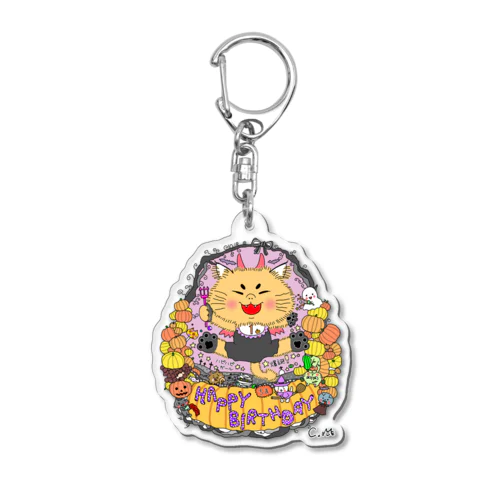 リース型イラスト商品見本 Acrylic Key Chain