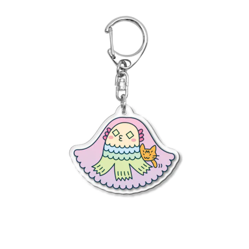 アマビエ＆キビ Acrylic Key Chain