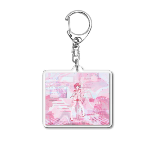 藤林檎生誕２周年記念イラストグッズ Acrylic Key Chain