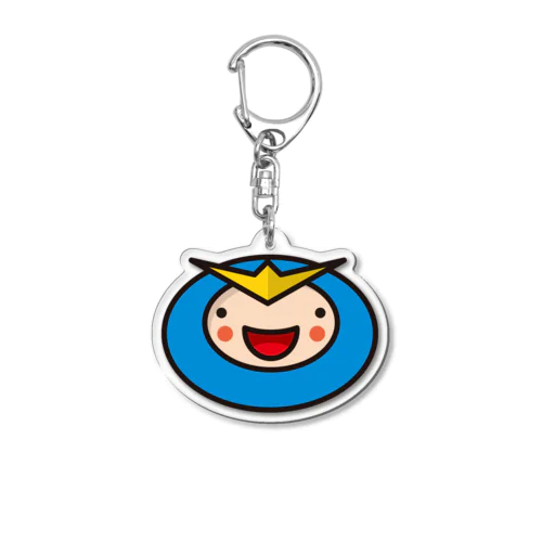 キャプテン・ワンダ（爆ぜるブルー） Acrylic Key Chain