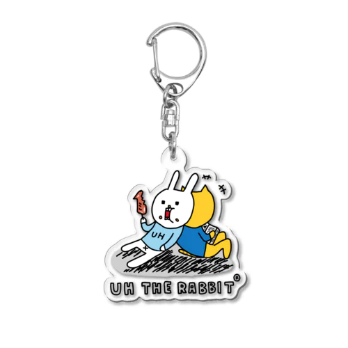 まったりウーとネー Acrylic Key Chain