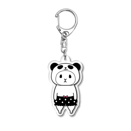 パンダ ウッサ氏 Acrylic Key Chain