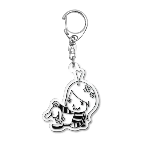 毒リンゴさんのお調理 Acrylic Key Chain