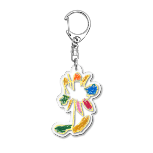 からふるなお花。 Acrylic Key Chain