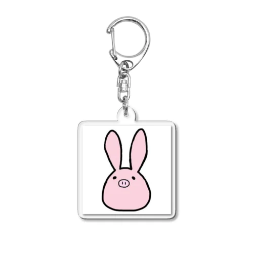 ブタウサギキーホルダー Acrylic Key Chain