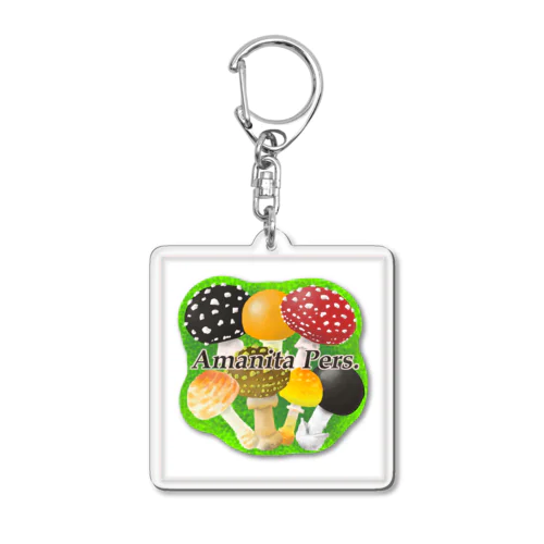 テングタケ属　アクリルキーホルダー Acrylic Key Chain