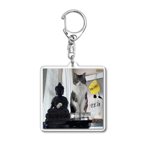 BuddhaPONTA Acrylic Key Chain