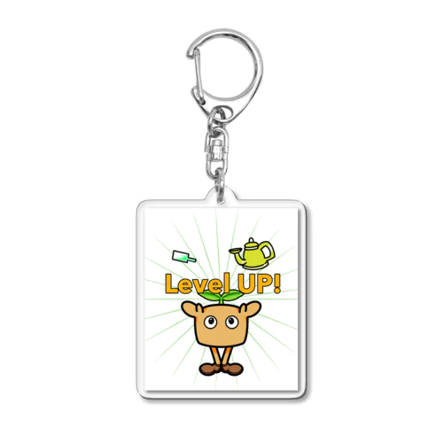 レベルアップくん Acrylic Key Chain