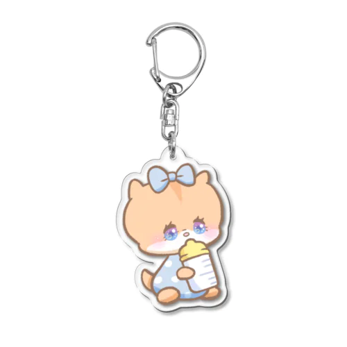 babyはむちゃん Acrylic Key Chain