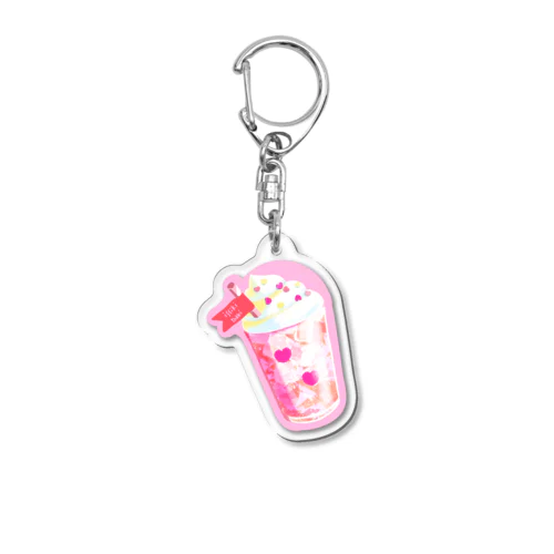 ピンクグレープフルーツ Acrylic Key Chain