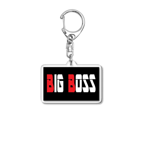 BIG BOSS Acrylic Key Chain