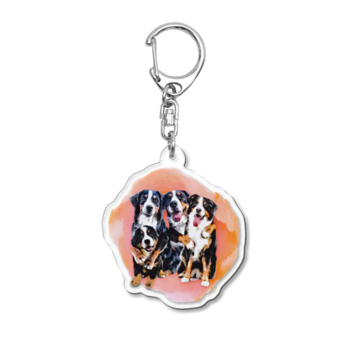 リロソラモモカイ Acrylic Key Chain