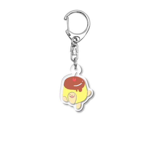 カメプリンちゃん Acrylic Key Chain