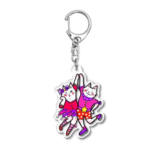 レッツダンス☆ Acrylic Key Chain