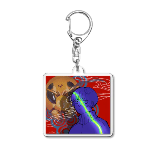 人面獣心 Acrylic Key Chain