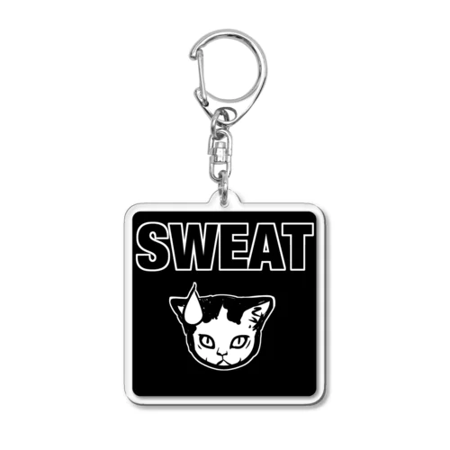 スウェットねこ Acrylic Key Chain