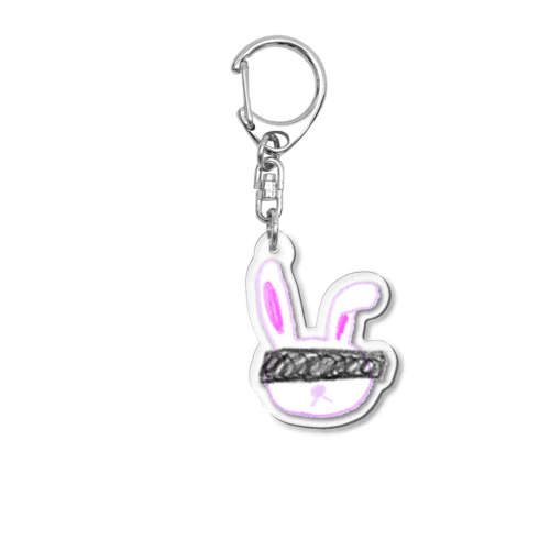 モザうさ🐰 Acrylic Key Chain