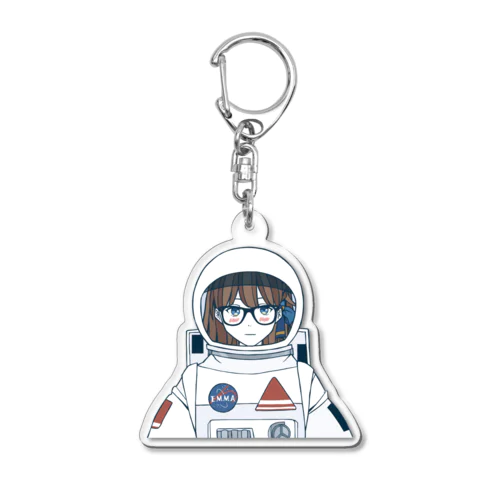 Space suit Emma Acrylic Key Chain