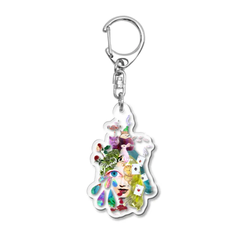 Alice Acrylic Key Chain