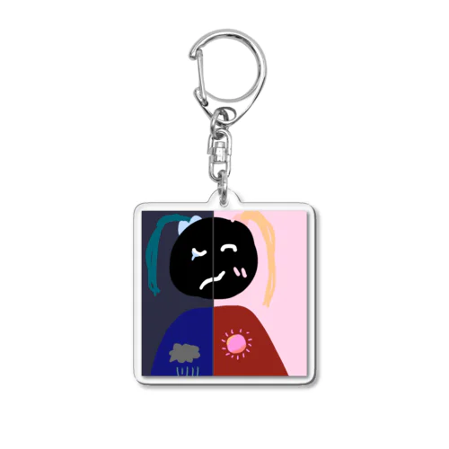 裏ちゃん Acrylic Key Chain