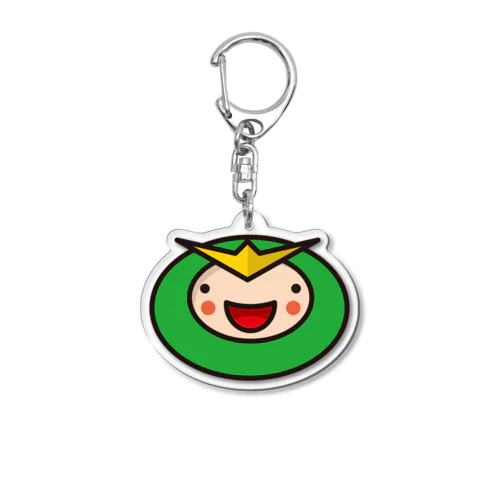 キャプテン・ワンダ（溢れるグリーン） Acrylic Key Chain