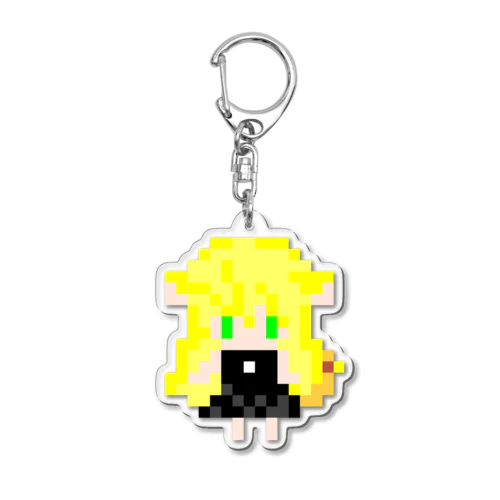 ヌコ(ドット絵)のアクリルキーホルダー Acrylic Key Chain