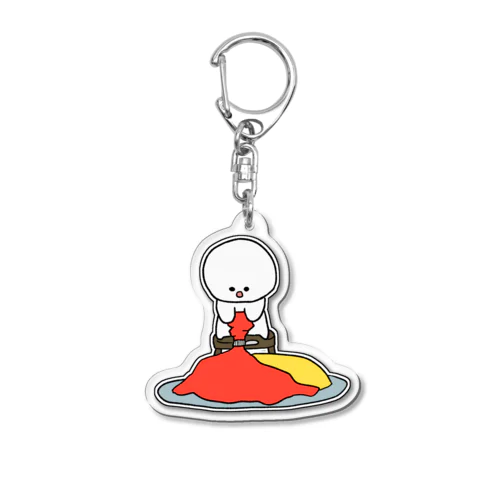 おむけちゃ Acrylic Key Chain