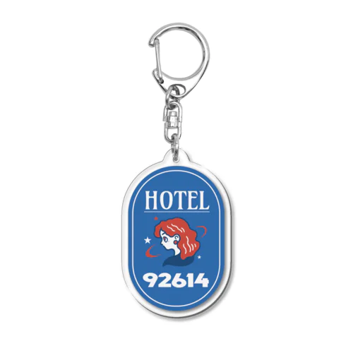 HOTEL92614 Acrylic Key Chain