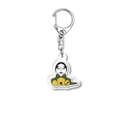 能面れっくす Acrylic Key Chain