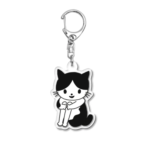 ねこちゃん　コテツ Acrylic Key Chain