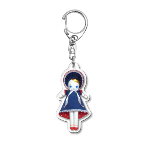 文化人形 スピカ アクリルキーホルダー Acrylic Key Chain