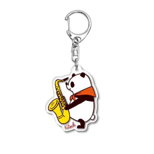 サキソフォン Acrylic Key Chain