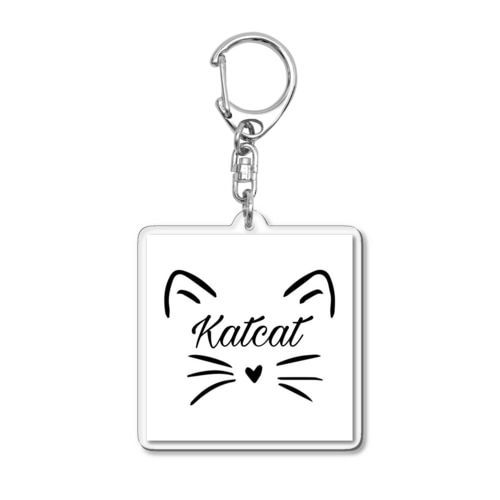 Katcat🐱 Acrylic Key Chain