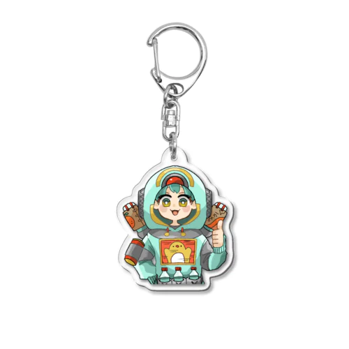 みぎふぁいんだー Acrylic Key Chain