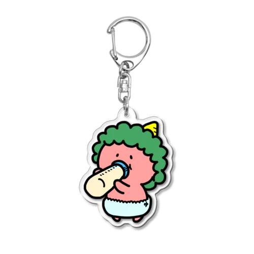 ミルク飲み Acrylic Key Chain