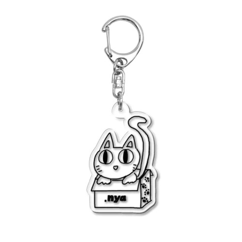 .nya派遣猫 Acrylic Key Chain