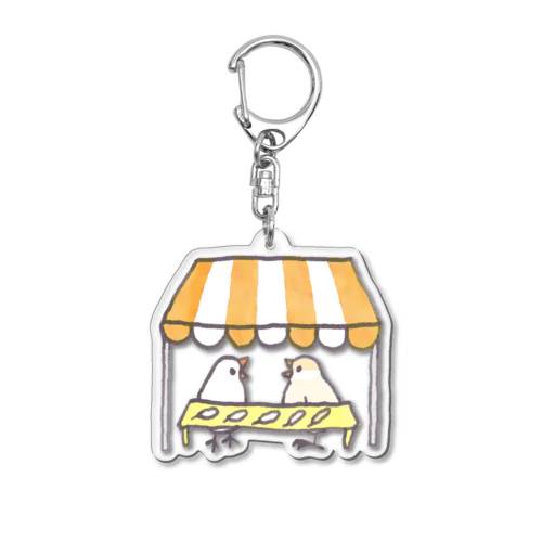 フリーマーケット(ケンカ) Acrylic Key Chain