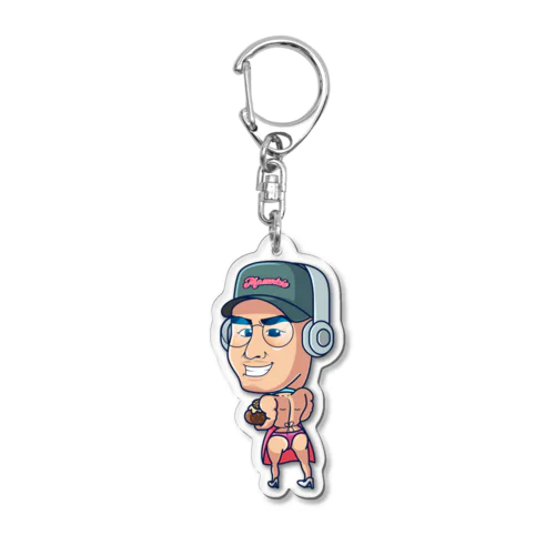 Mamokie Wellness Back Acrylic Key Chain