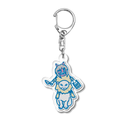 なまはげ猫 Acrylic Key Chain