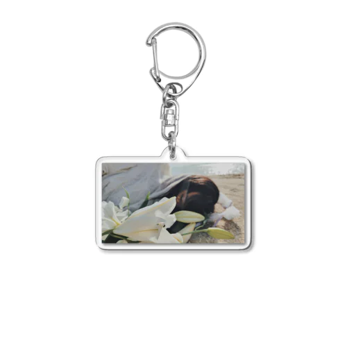 眠りにつく前 Acrylic Key Chain