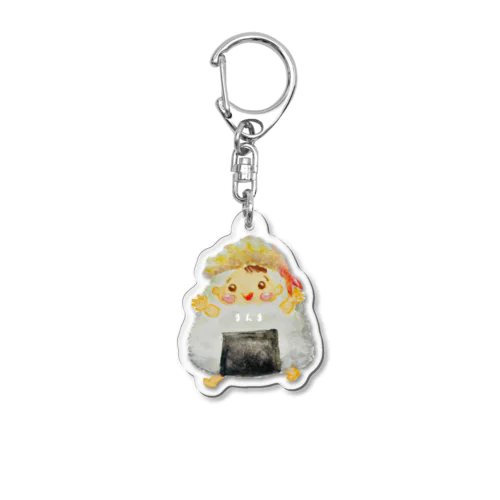 まんま〜食いしん坊キッズ・てんむす〜 Acrylic Key Chain