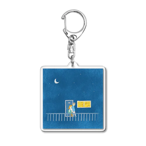 夜の買い物シリーズ Acrylic Key Chain