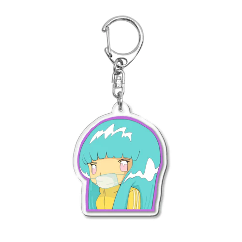 黄色ジャージ Acrylic Key Chain